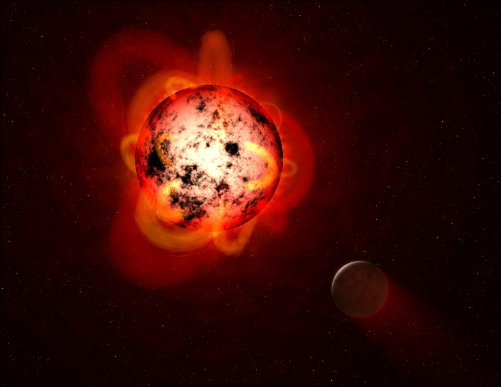 Red Dwarf Life cycle of a star