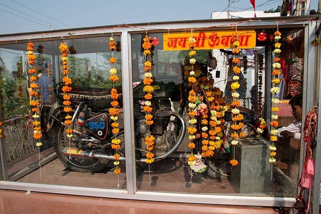 Mysterious temple Bullet Baba Temple